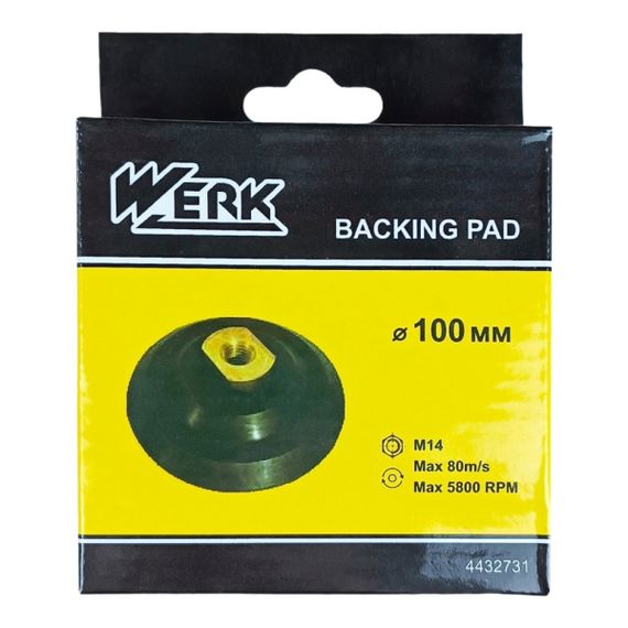 Платформа для полировальных кругов Werk, 100 мм | Зображення 3