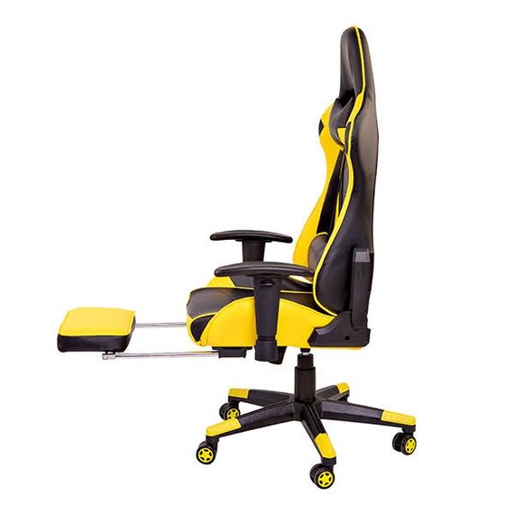 Кресло Goodwin Drive blackyellow с подставкой | Зображення 5