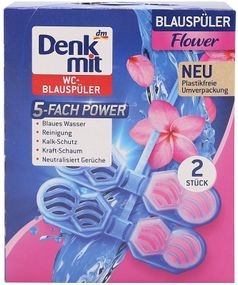Туалетний блок для унітазу Denkmit Flower (2шт)