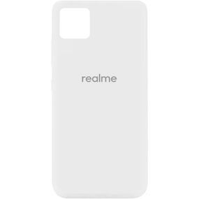 Чехол Silicone Cover My Color Full Protective (A) для Realme C11 Білий / White