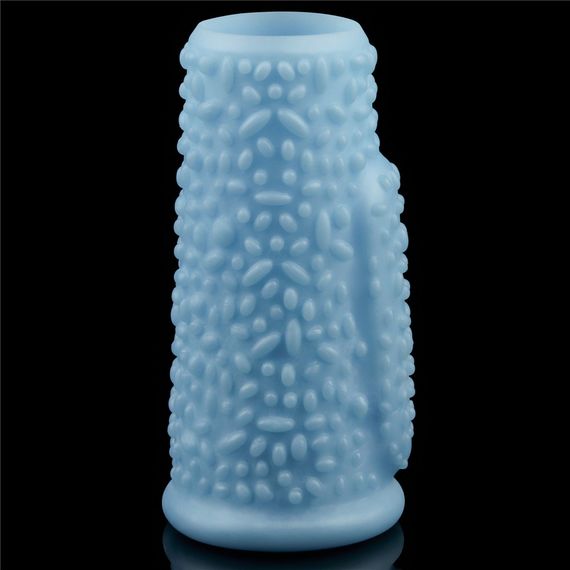 Насадка на член - Vibrating Drip Knights Ring Blue sexstyle | Зображення 2