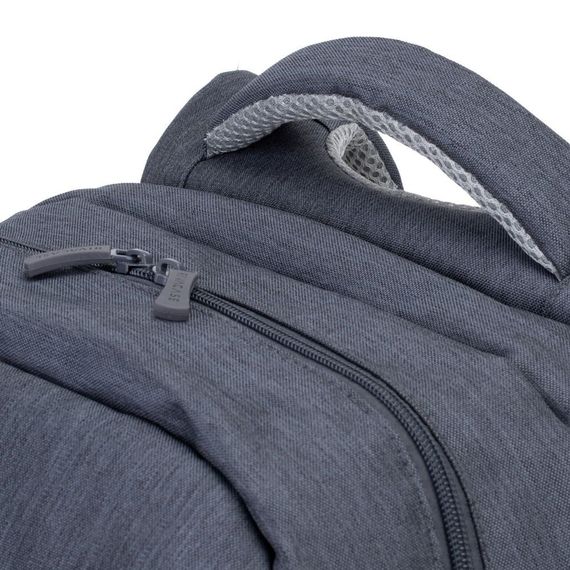 Рюкзак городской Rivacase 7567 Dark Grey 30.5х48х15 см темно-серый | Зображення 8