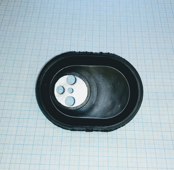 Фланец овальный с прокладкой для бойлера Аристон (Ariston) | Зображення 1