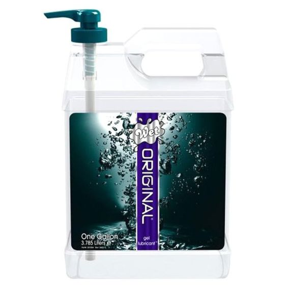 Лубрикант універсальний WET Original One Gallon на водній основі, 3785 мл (з дозатором) Sex Aura | Зображення 1