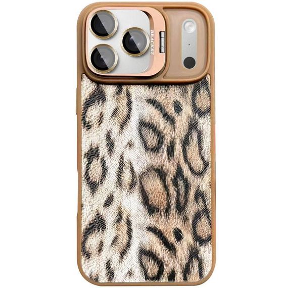 Чохол TPU+PC Wild Leopard with MagSafe and Lens для Apple iPhone 17 Pro (6.3") Brown | Зображення 3