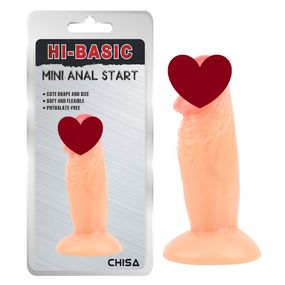 Анальна пробка на присосці Chisа Hi-Basic у вигляді пеніса sexstyle