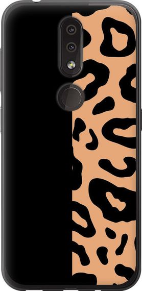 Чехол на Nokia 4.2 Пятна леопарда "4269u-1680-17620"