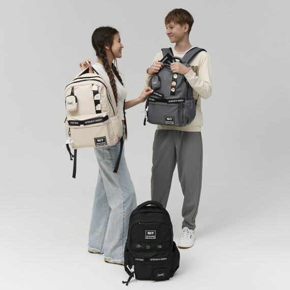 Рюкзак міський YES T-51 Emotions Black N 550733 19.8 л | Зображення 9