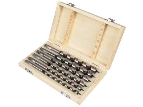 Набир свердл спиральних по дереву STHOR : Ø=10-20 мм, L= 230 мм. 6 шт. [10] VR-22465