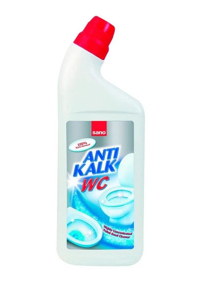 Гель для чистки унитаза Sano Anti Kalk WC Миндаль, (750 мл) Израиль