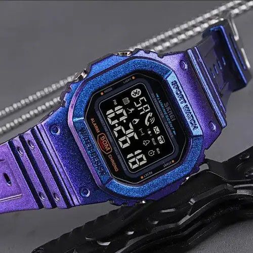 Смарт-часы наручные мужские NF-626 SKMEI 1629GTPL | Зображення 3