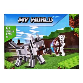 Конструктор дитячий для хлопчика від 6 років Майнкрафт  деталей 87  Ігоровий конструктор 6+