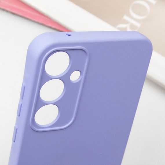 Чохол Silicone Cover Lakshmi Full Camera (A) для Samsung Galaxy S24+ Бузковий / Dasheen | Зображення 5