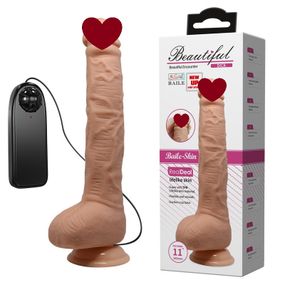 Вібратор - Beautiful Encounter Dick Vibrator Flesh sexstyle