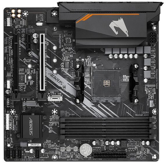 Материнская плата GIGABYTE B550M AORUS ELITE B550M_AORUS_ELITE
