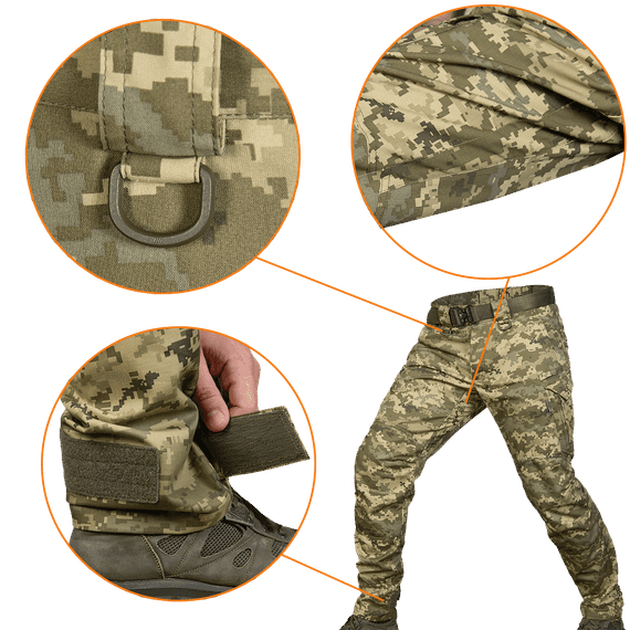 Штани Герць Poplin Піксель  (8254), S-Long | Зображення 4