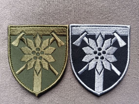 Шеврон 128 отдельная горно-штурмовая бригада