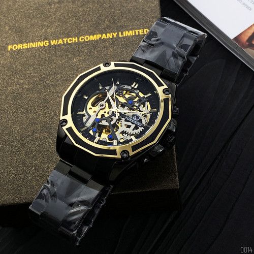 Forsining 8130 Black-Gold-Black | Зображення 1