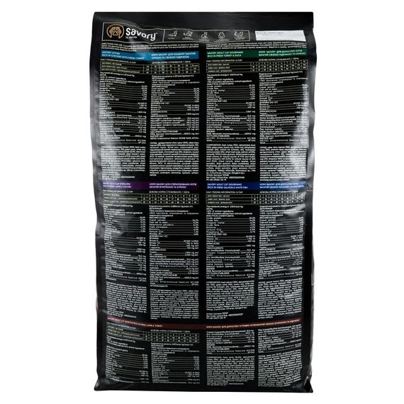 Корм сухий Savory Adult Cat Gourmand Fresh Turkey and Duck для котів-гурманів зі свіжою індичкою та качкою 8 кг | Зображення 2