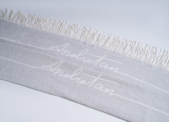 Плед SoundSleep by ANDRE TAN бавовняний 140х200 см сірий (51970708) | Зображення 9