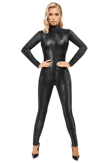 Комбинезон Cottelli Collection Jumpsuit Snake 2730740 Черный L