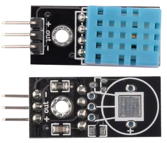 Модуль KY-015 с датчиком температури та відносної вологості DHT11 Diymore | Зображення 2