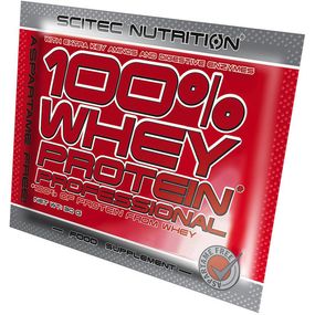 Протеин Scitec Nutrition 100% Whey Protein Professional 30 g /1 servings/ Lemon Cheesecake