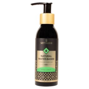 Лубрикант на водній основі Sensuva Natural Water-Based (125мл) без гліцерину та парабенів, Яблучні цукерки