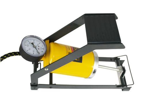 Насос ножной однопоршневой цилиндр 80х130мм усиленный СИЛА | Зображення 1