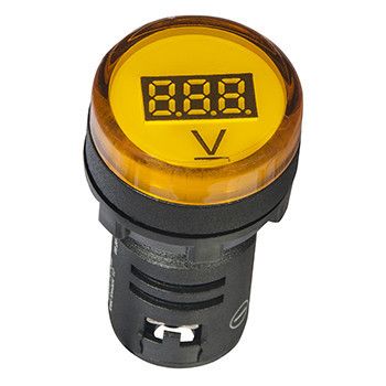 Вольтметр AD22V 60-500В АC желтый TechnoSystems Ny95503352