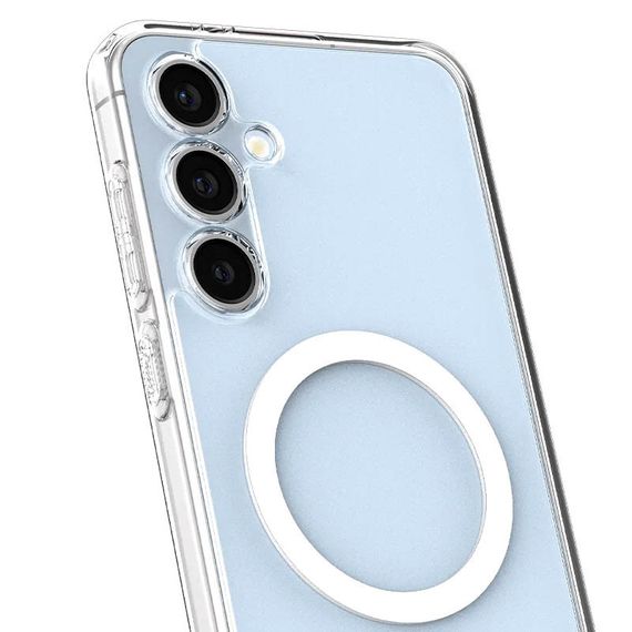 Чохол SGP Ultra Hybrid (MagFit) для Samsung Galaxy S25 Прозорий | Зображення 3