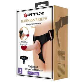 Страпон с крепежом KEVIN sexstyle