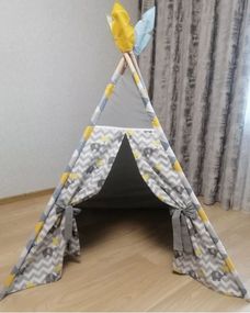 Дитячий домік Вігвам - Сонячний Єгипет  Розмір 150*150 ( великий) . Вігвам для дівчинки, Дитячий вігвам купити, Палатка дитяча
