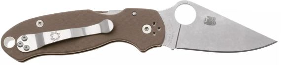 Ніж Spyderco Para 3 Sprint Run CPM 15V G-10 Brown | Зображення 1