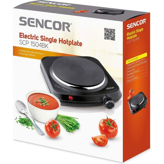 Настільна плита Sencor SCP 1504BK-EUE4 (SCP1504BK-EUE4) | Зображення 6