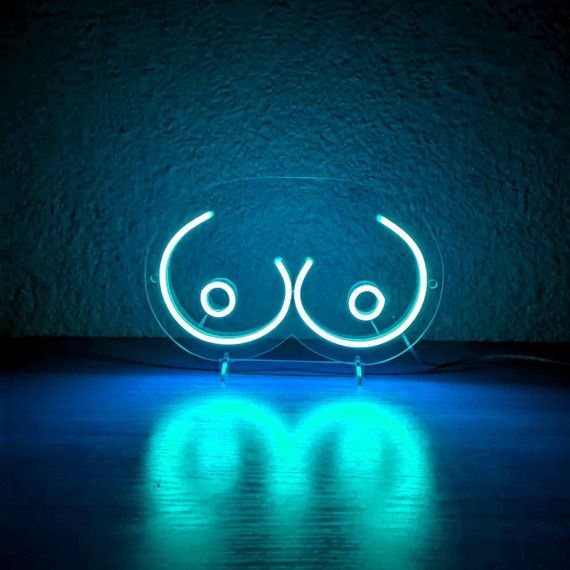 Неоновий світильник Груди 300х190 acr-n000043 | Зображення 6