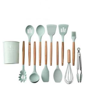 Набір кухонного приладдя 12 предметів Kitchen Set Блакитний