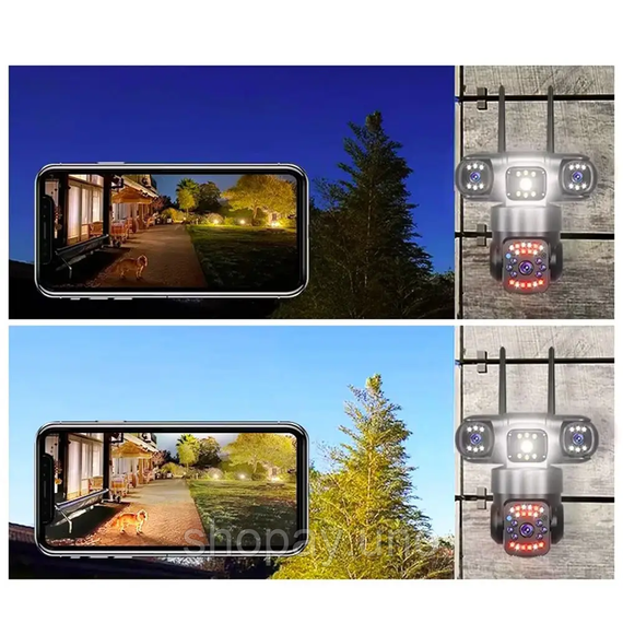 Уличная поворотная камера 4G smart camera / Камера видеонаблюдения model SO-14 | Зображення 2