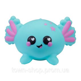 Коллекционная игрушка-антистресс "Аксолотль Нудл" Smooshzees 08226 серии Luvzees