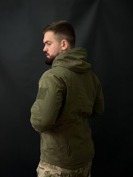 Тактична куртка soft shell olive BITT | Зображення 1