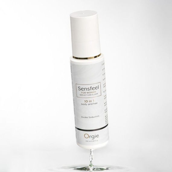 Лосьйон з феромонами для тіла та волосся Orgie – Sensfeel Seduction Elixir 10 in 1 for Woman (100 мл) | Зображення 3