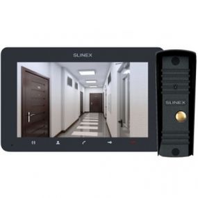 Комплект видеодомофона Slinex SM-07 Graphite  ML-16HR