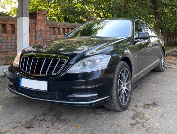 Решітка радіатора GT для Mercedes S-сlass W221 | Зображення 4