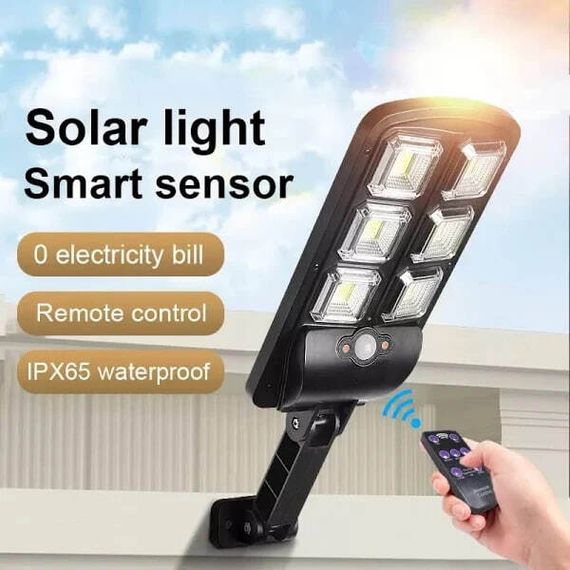 Вуличний Led прожектор сенсорний із сонячною панеллю і пультом XPRO LL-660 (MER-15371_313) | Зображення 9