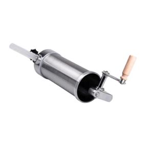 Вертикальный шприц для колбасы 2.5 л из нержавеющей стали шприц колбасный 4 насадки 16788-6