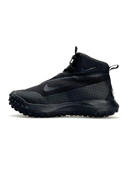Зимові чоловічі кросівки ACG Mountain Fly Black White Fur , В'єтнам | Зображення 2