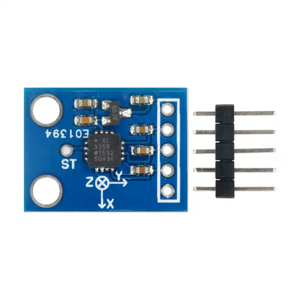 Триосний модуль акселерометр GY-61 ADXL335 3 - 5V | Зображення 2