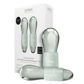 Двойной массажер для глаз GESKE Cool&Warm Duo Eye Massager 7в1 starlight, Зеленый