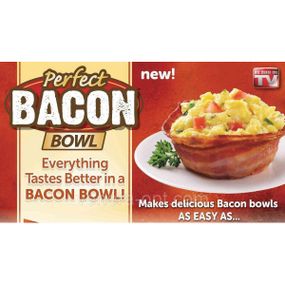 Набор форм для выпечки Perfect Bacon Bowl