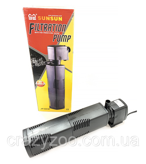 Внутрішній фільтр для акваріуму SunSun JP-023F 16 Вт 1000 л/год до 200 л